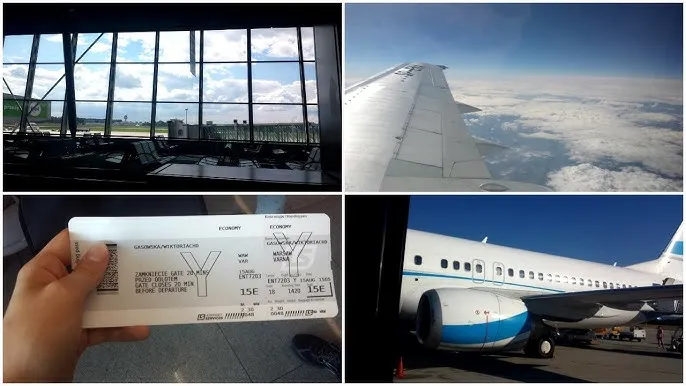 Bułgaria podróż samolotem widok