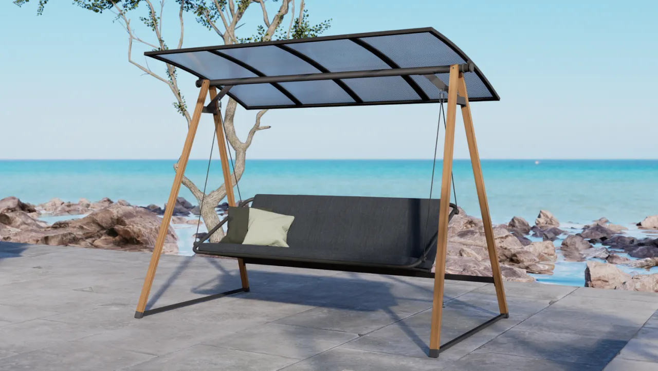 Por&oacute;wnanie materiał&oacute;w huśtawek ogrodowych