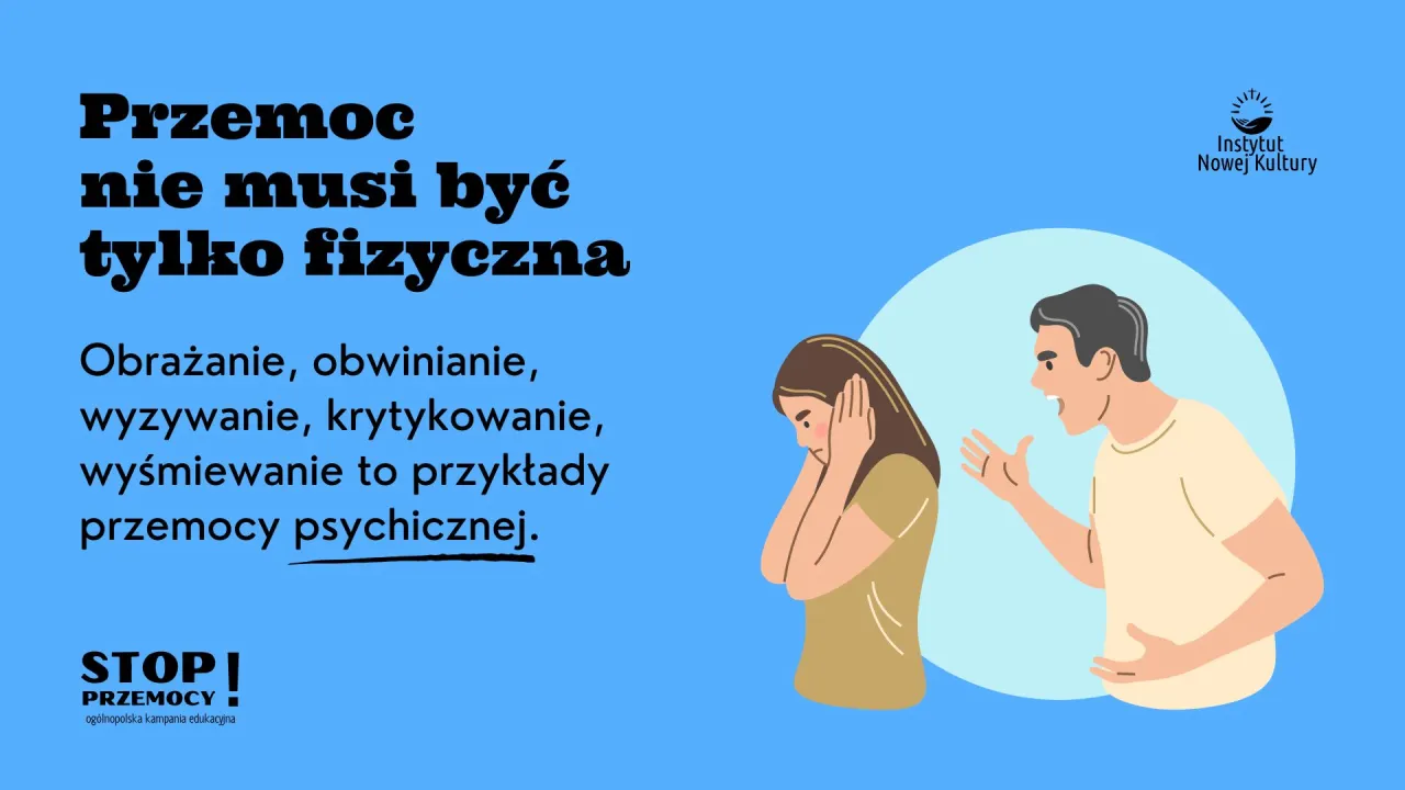 rodzaje dowodów przemoc psychiczna infografika