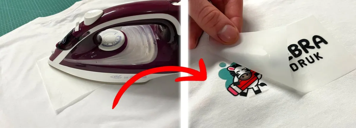 jak prawidłowo wprasować naprasowankę na metkę ubrania