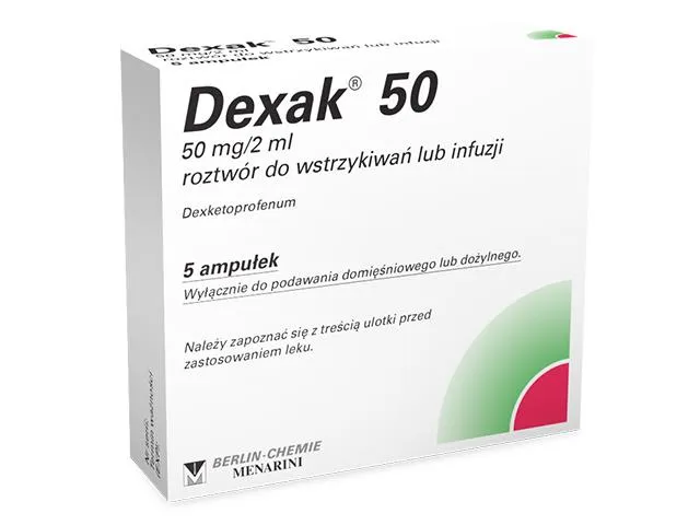 Dexak 50 zastrzyki ampułki