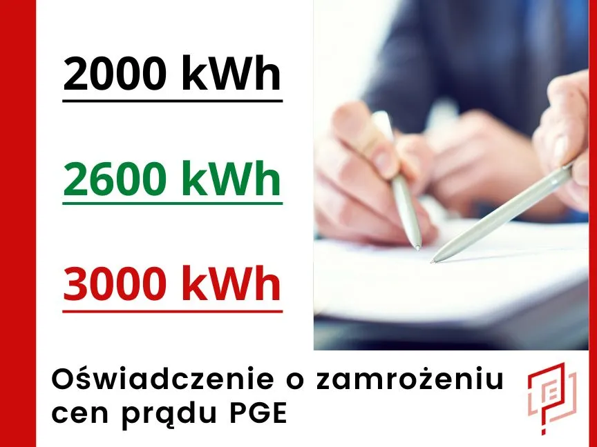 Zdjęcie Jak wypełnić oświadczenie o zamrożeniu cen energii: 8 kroków