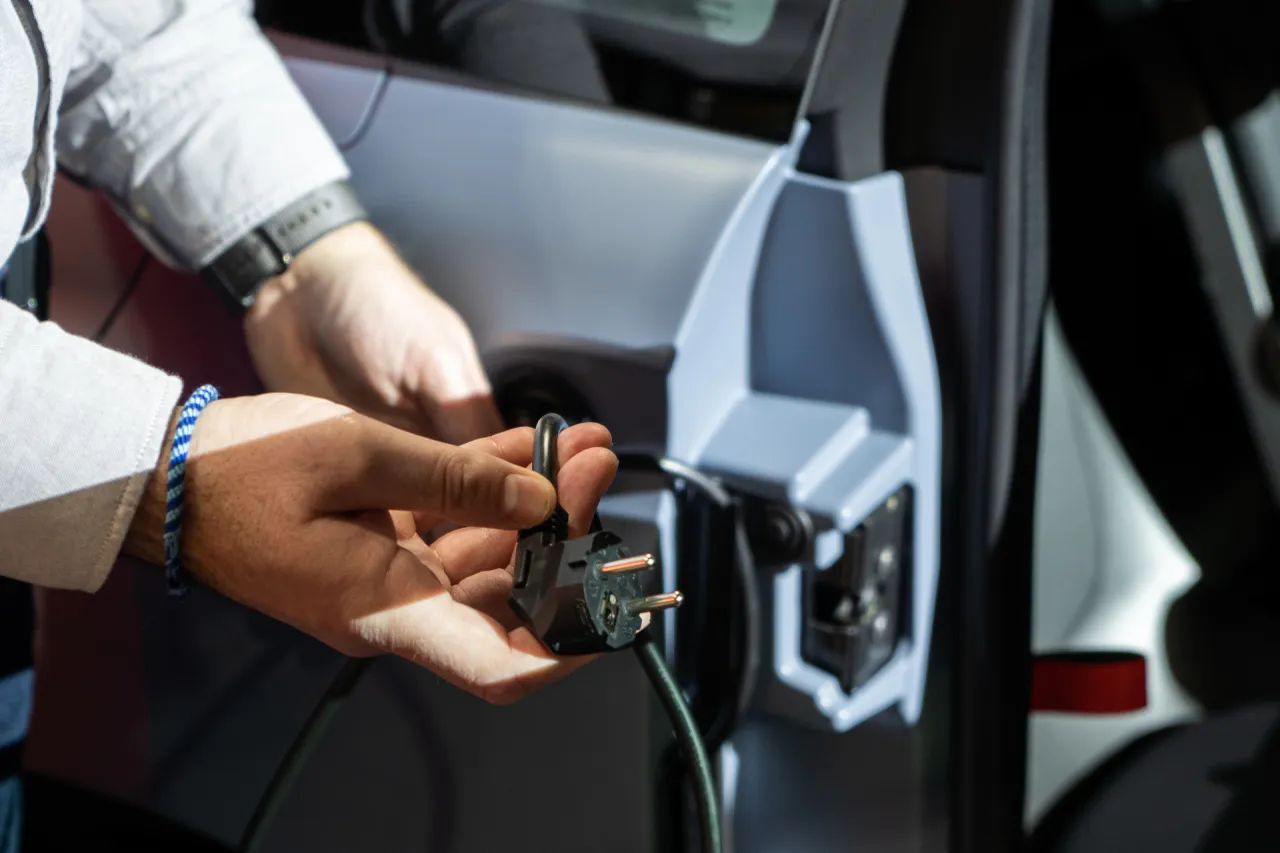 Citro&euml;n Ami tableau de bord recharge