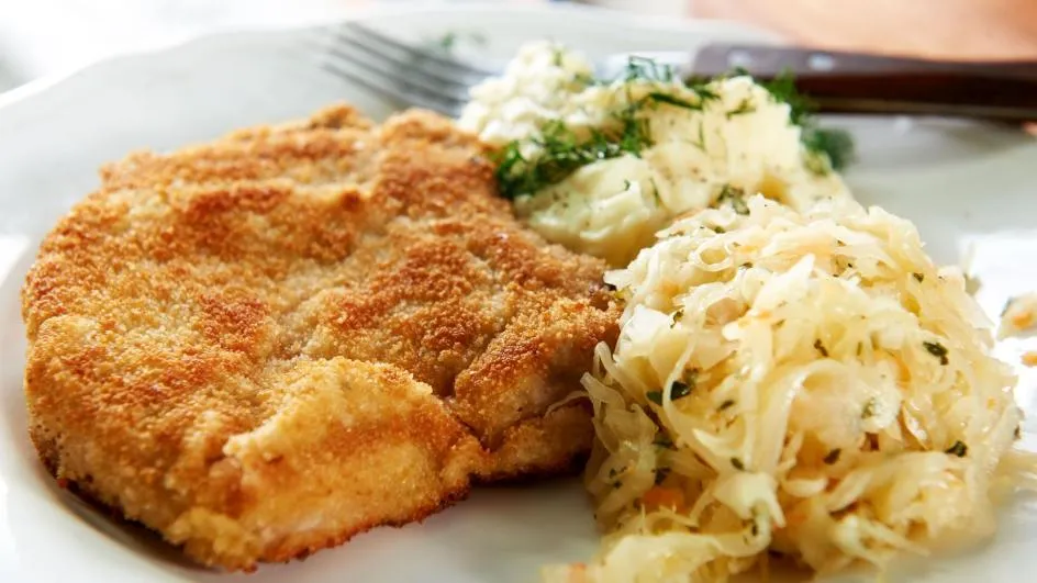 Idealnie rozbity kotlet schabowy