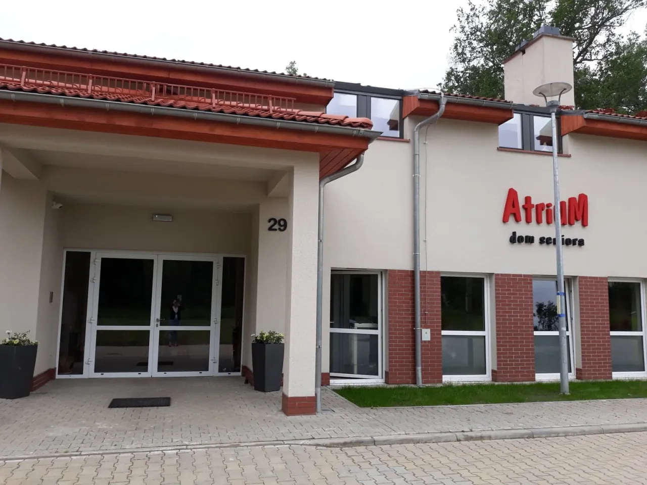 Dom Seniora Atrium Jarogniewice budynek z zewnątrz