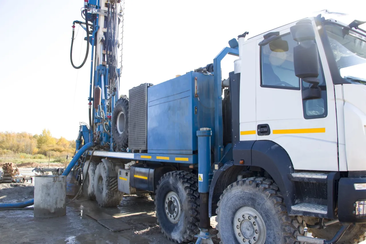 odwiert geologiczny maszyna