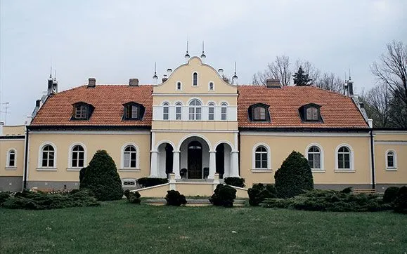 Dworek Boża Wola Siennica historyczne zdjęcie