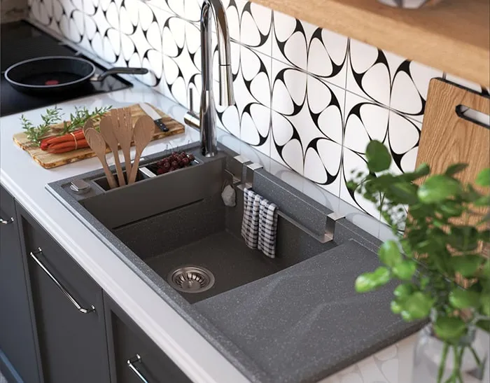 zlewy granitowe stalowe ceramiczne porównanie