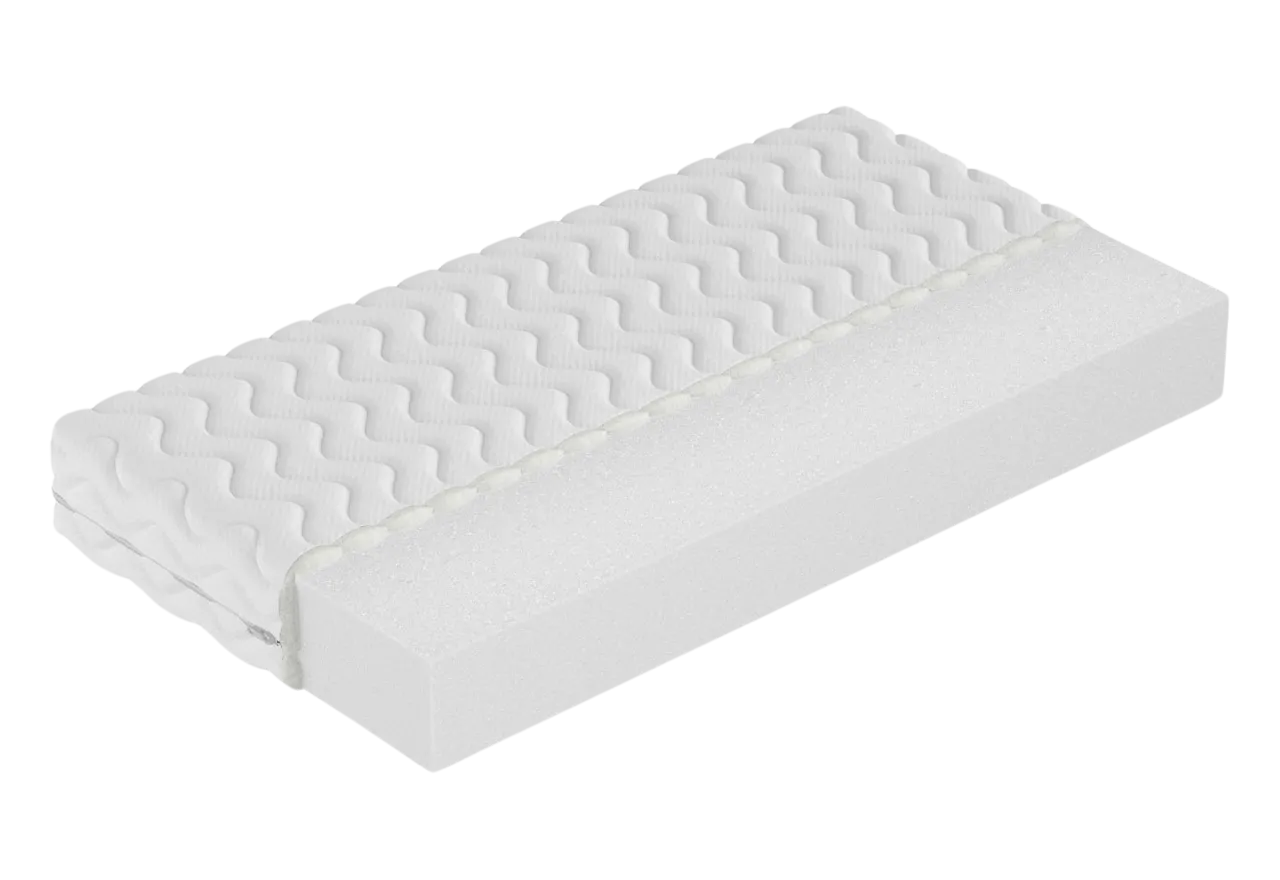 Uszkodzony materac gąbkowy