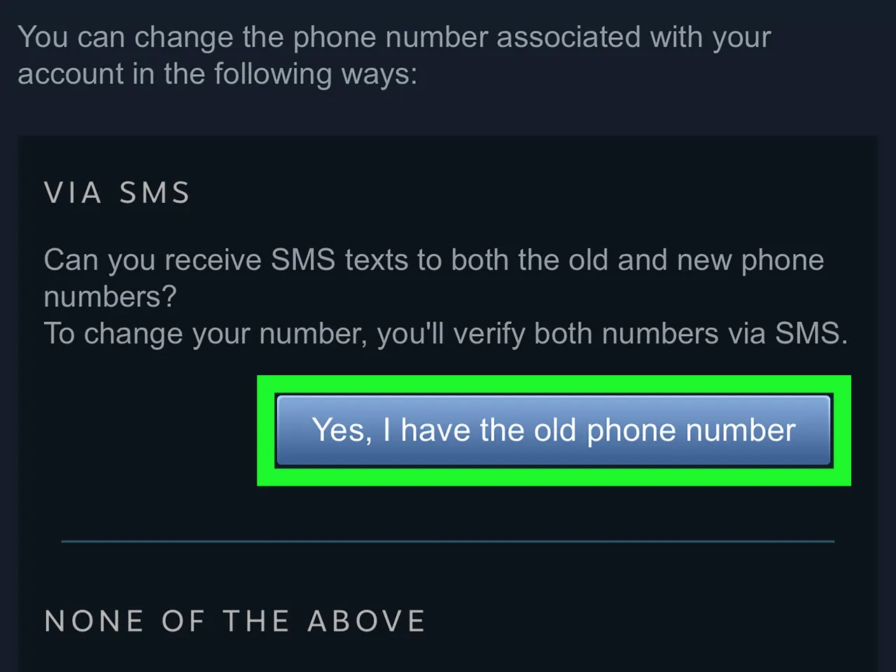 steam guard transfer new phone process