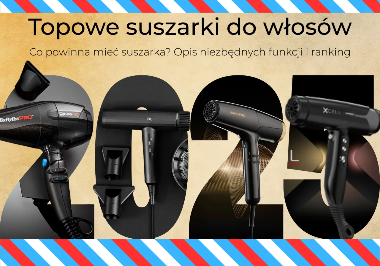 Rodzaje suszarek do włos&oacute;w domowych i profesjonalnych