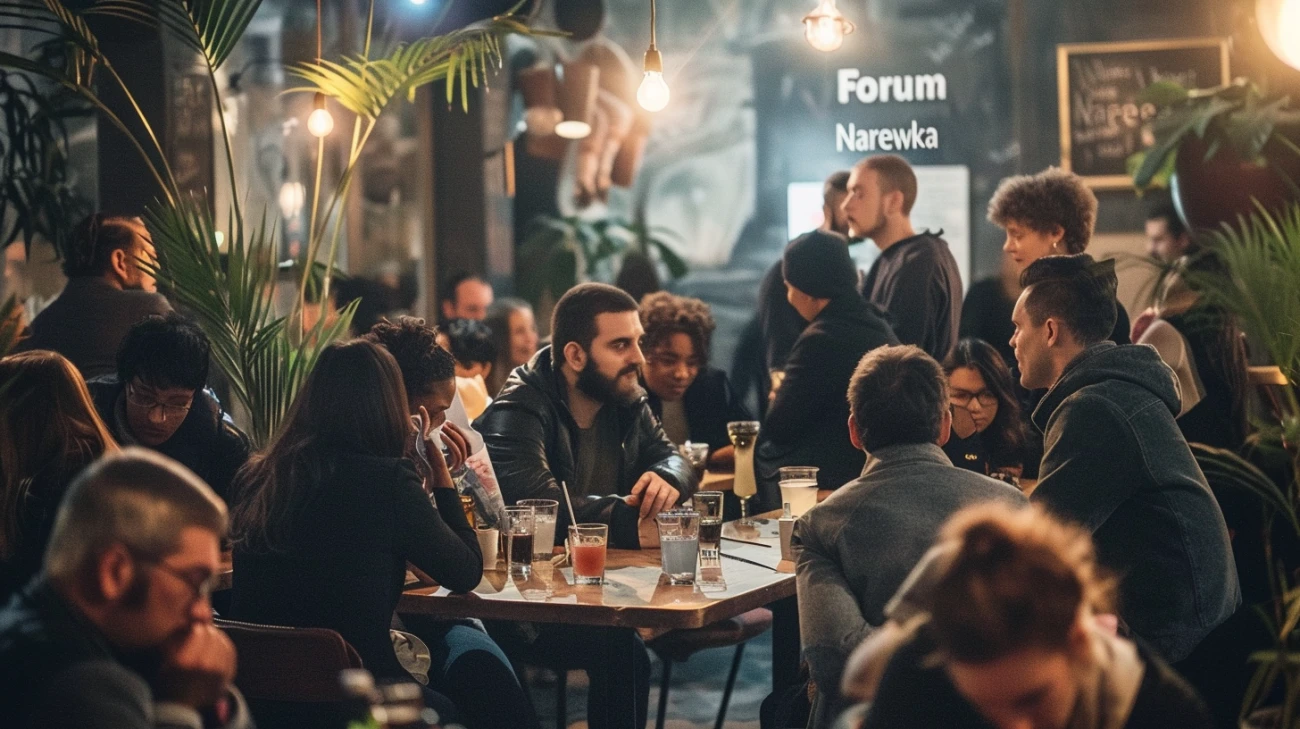 Zdjęcie Forum Narewka - miejsce spotkań i dyskusji mieszkańców