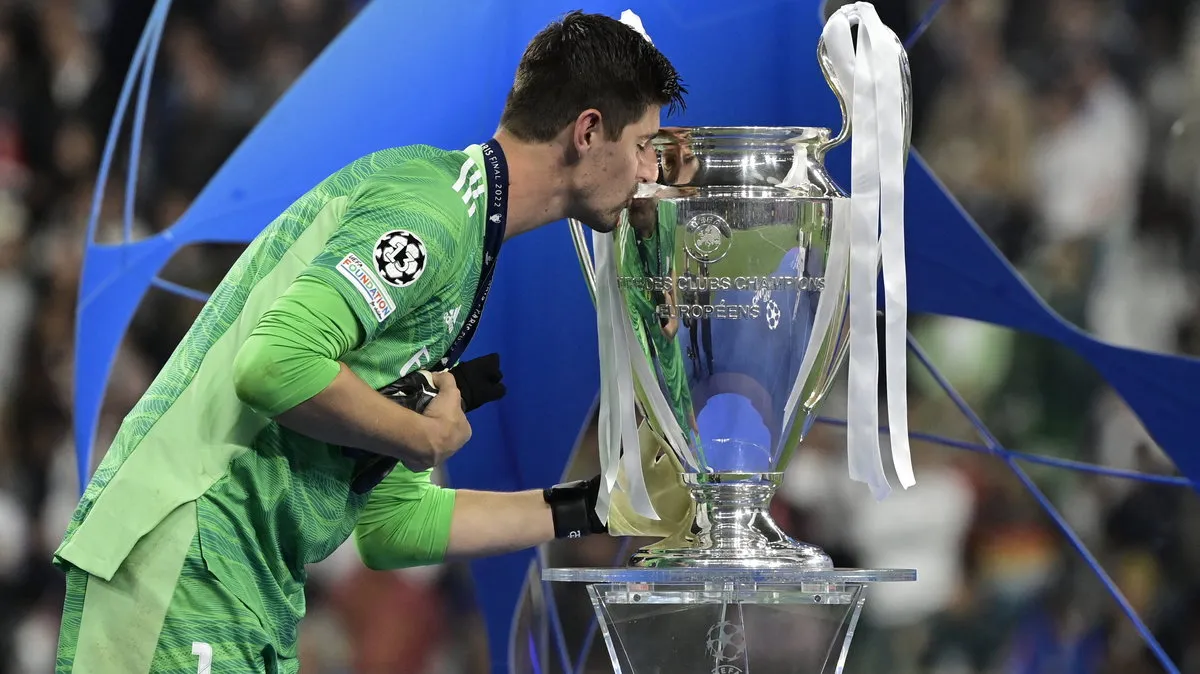 Thibaut Courtois finał Ligi Mistrz&oacute;w 2022
