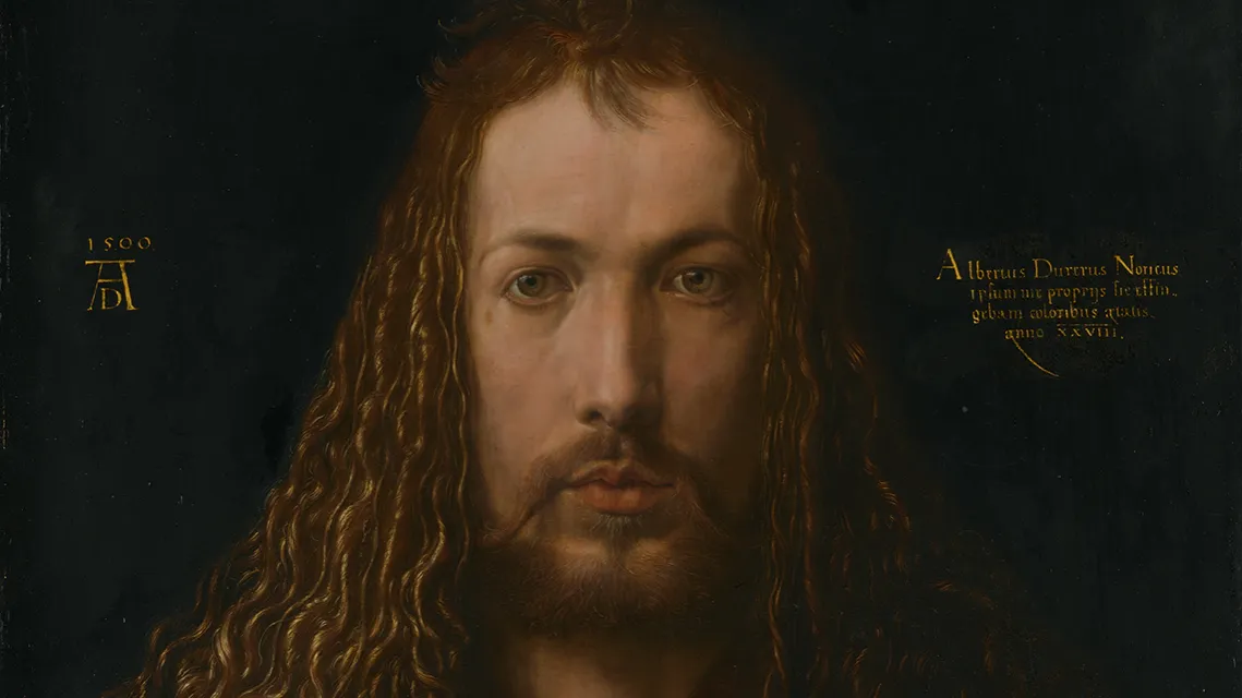 Albrecht D&uuml;rer Selbstbildnis im Pelzrock