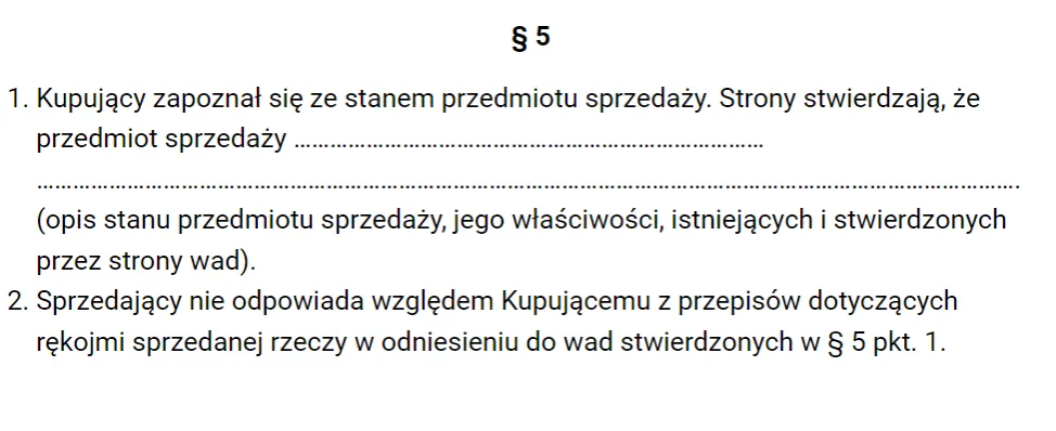 paragraf prawo nieruchomości wykluczenie