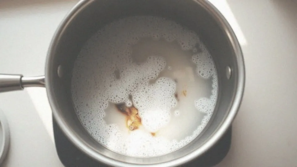 domowe sposoby czyszczenia przypalonego garnka soda ocet s&oacute;l kwasek cytrynowy