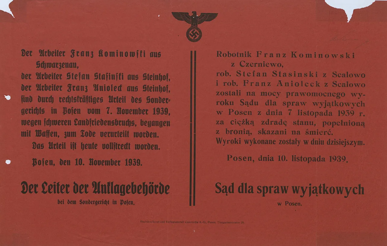 Dokumenty sądowe i pieczęć prawomocności