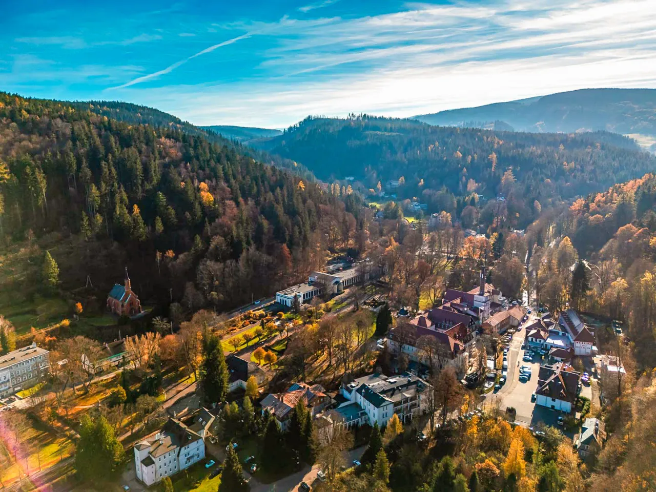 Zieleniec Sport Arena zimą