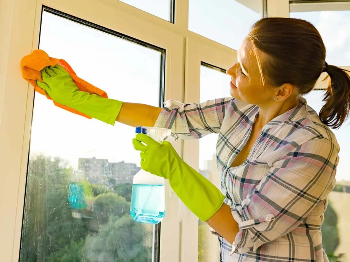 Żółte ramy okienne PCV