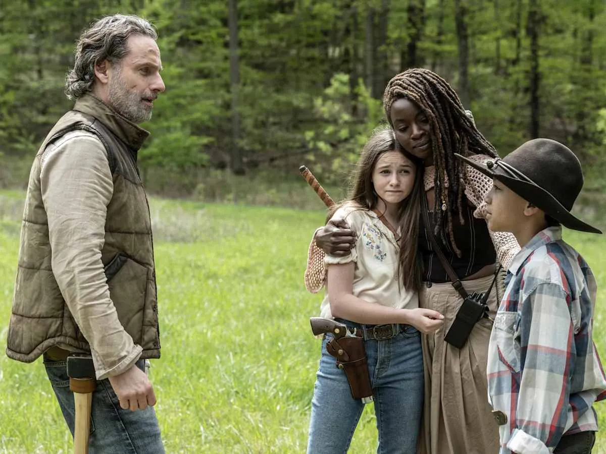 Rick Grimes Judith RJ reunion The Walking Dead The Ones Who Live