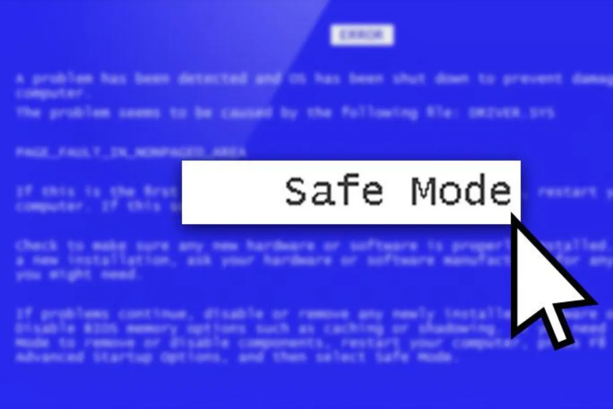 tryb awaryjny windows 10 menu