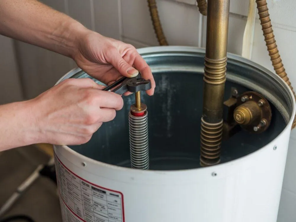 narzędzia do wymiany grzałki bojler