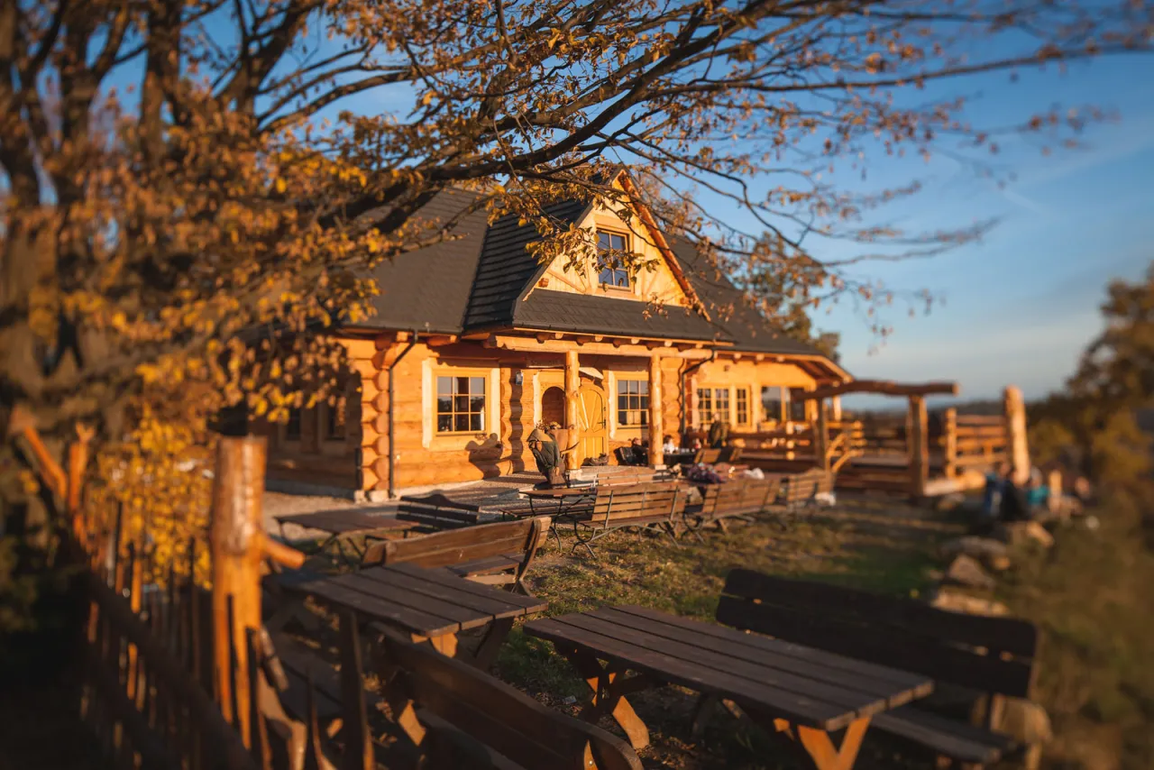 Bacówka Jamna widoki