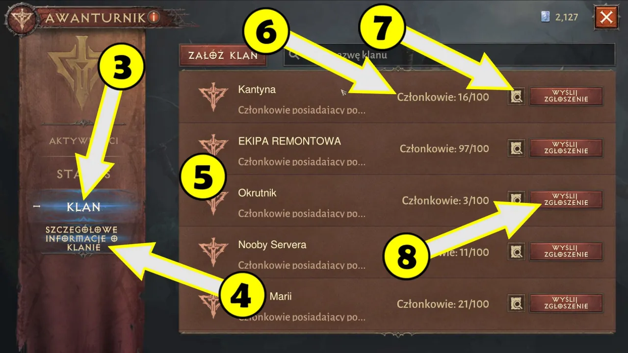 Diablo Immortal przekazywanie przyw&oacute;dztwa w klanie