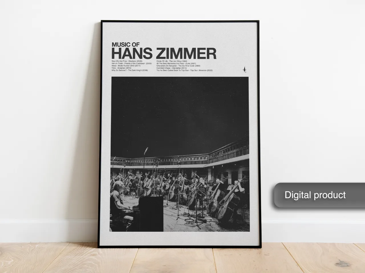 Hans Zimmer ikoniczne filmy plakaty