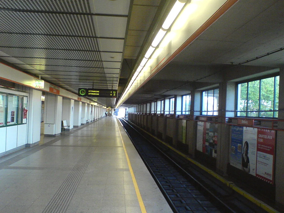 Wiedeń metro U3 Erdberg