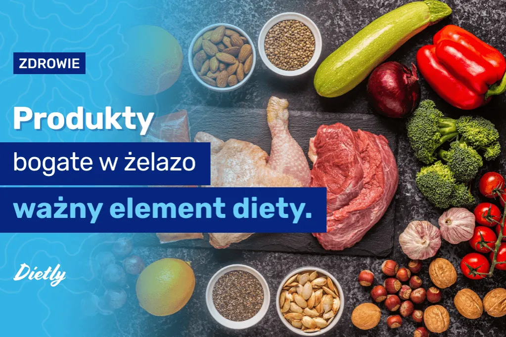 Produkty bogate w żelazo i witaminę C