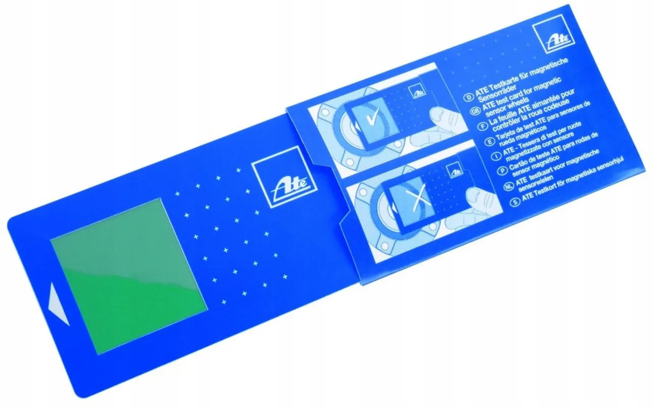 karta testowa pierścienie magnetyczne abs