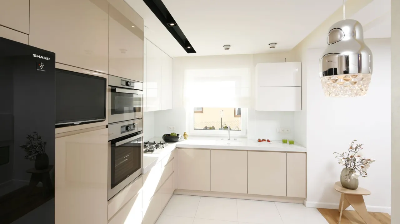 Nowoczesna kuchnia na wysoki połysk