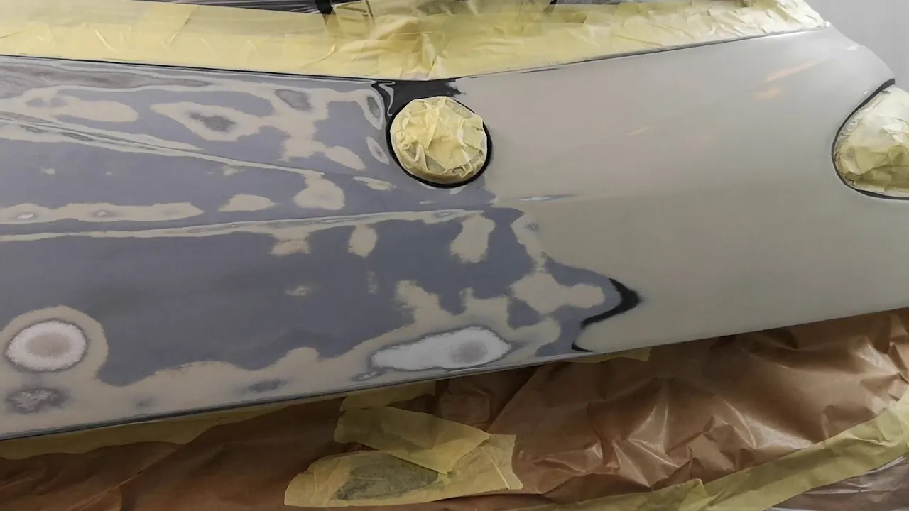 aplikacja podkładu na zderzak