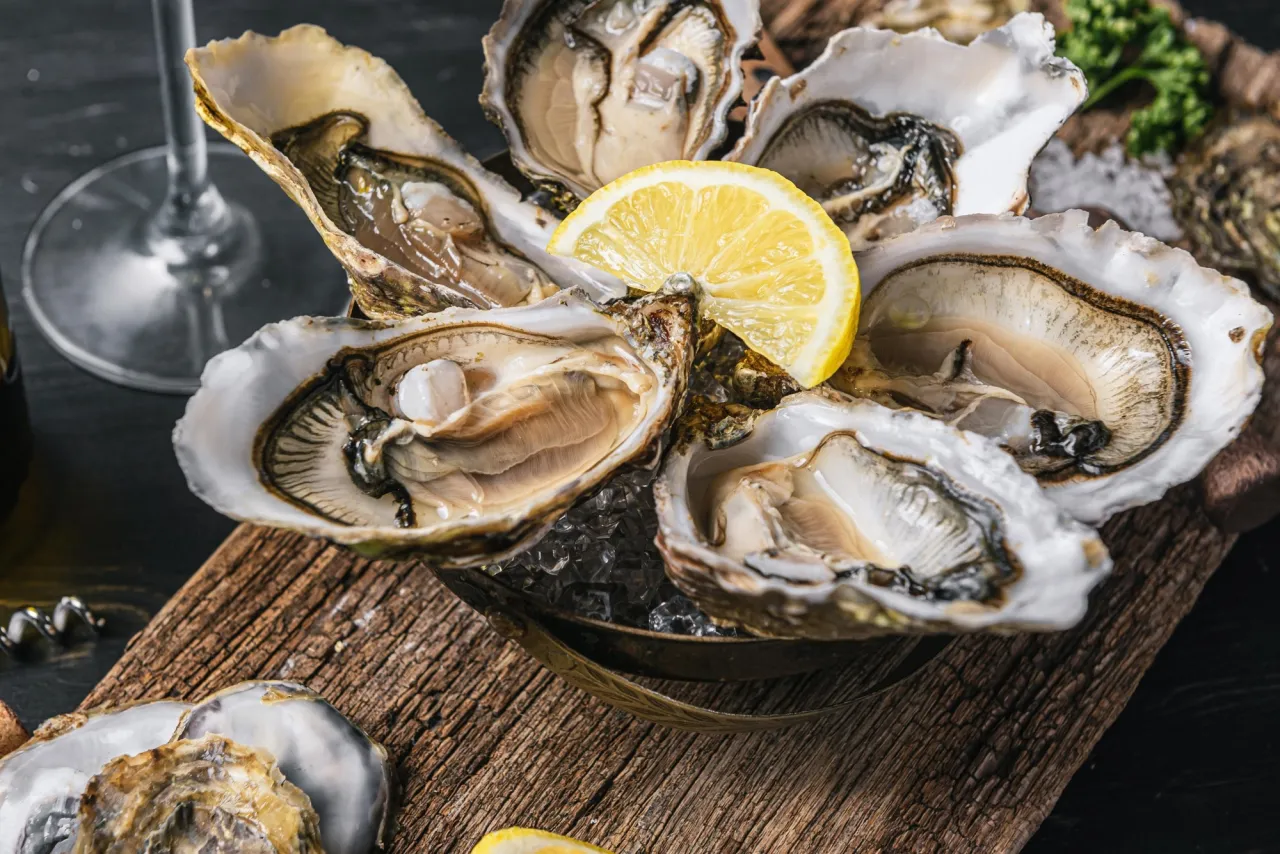 owoce morza do prosecco