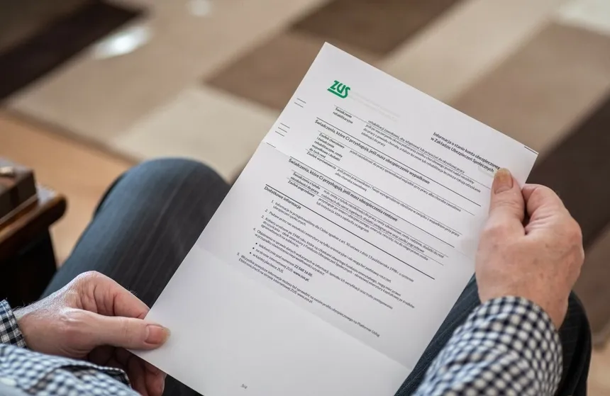 Dokumenty ZUS świadectwo pracy