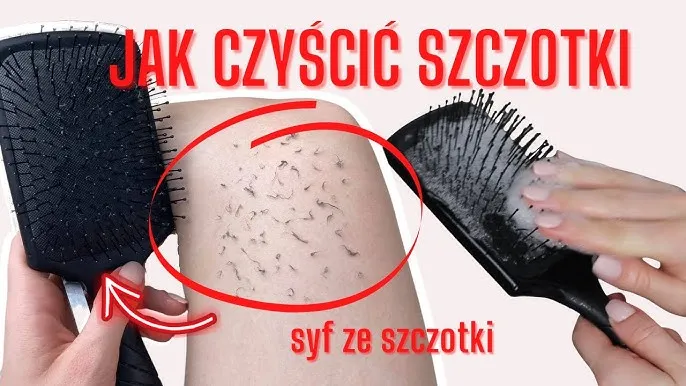 jak wyczyścić szczotkę do włos&oacute;w instrukcja krok po kroku
