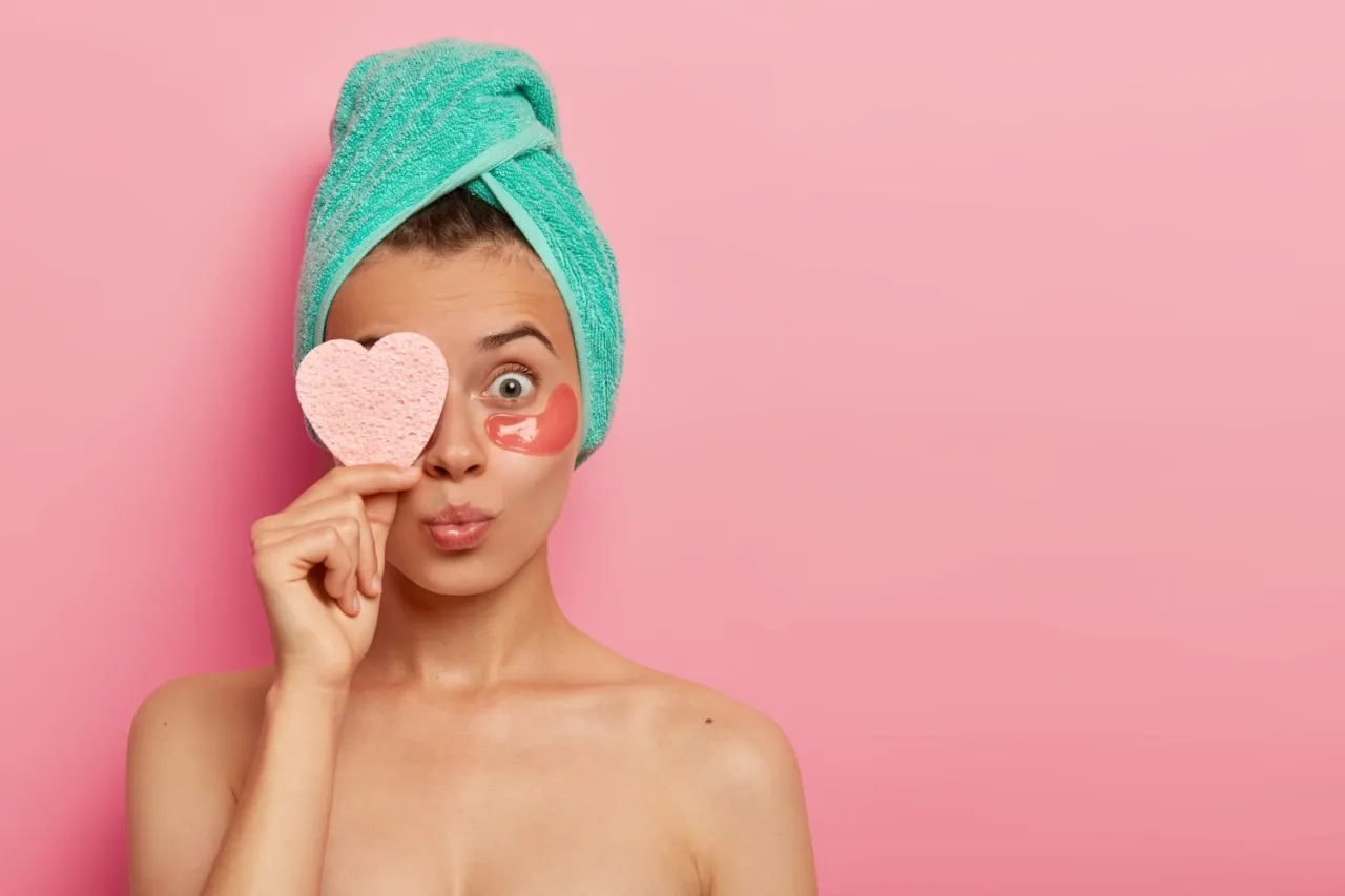 rutyna pielęgnacyjna cera zapchana przed i po