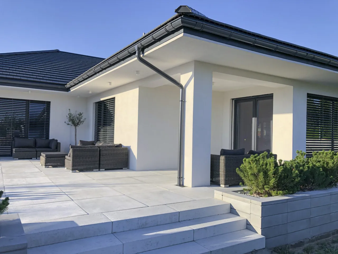 Przykładowe wymiary tarasów i ich aranżacje