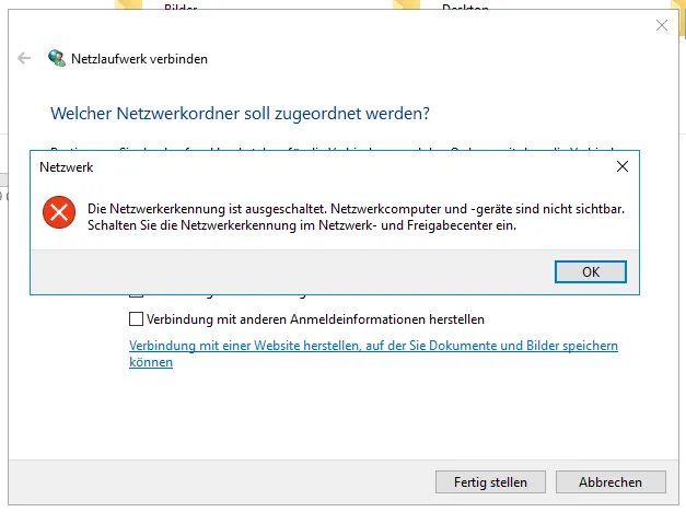 Windows Netzwerkerkennung Probleme Übersicht