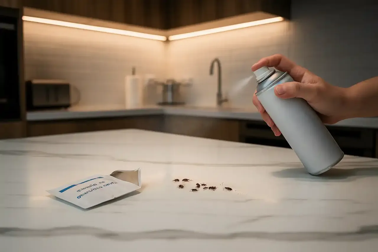 błędy sprzątania po dezynsekcji zbyt szybkie mycie