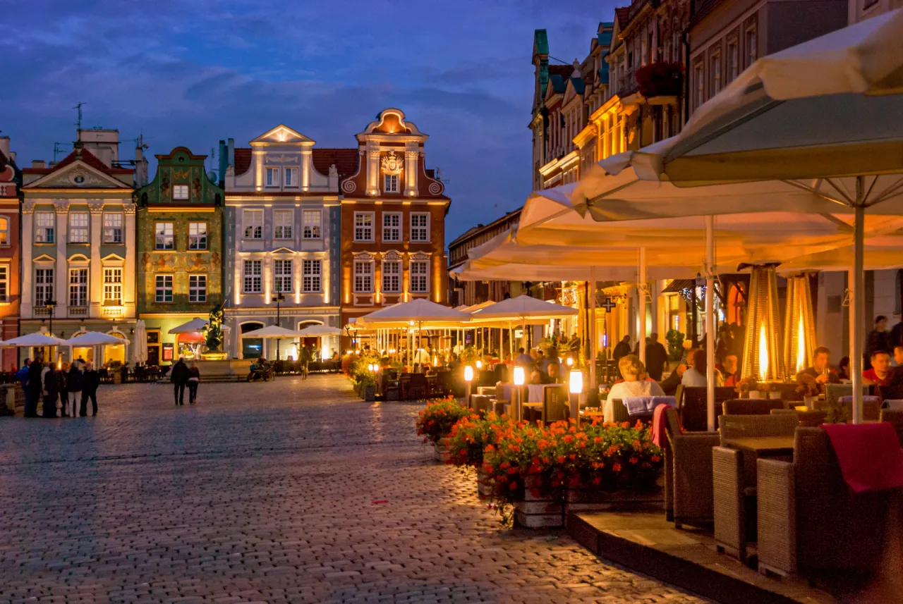 Stary Rynek Poznań restauracje