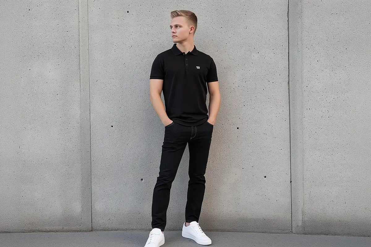 koszulka polo w spodniach czy na wierzchu dylemat