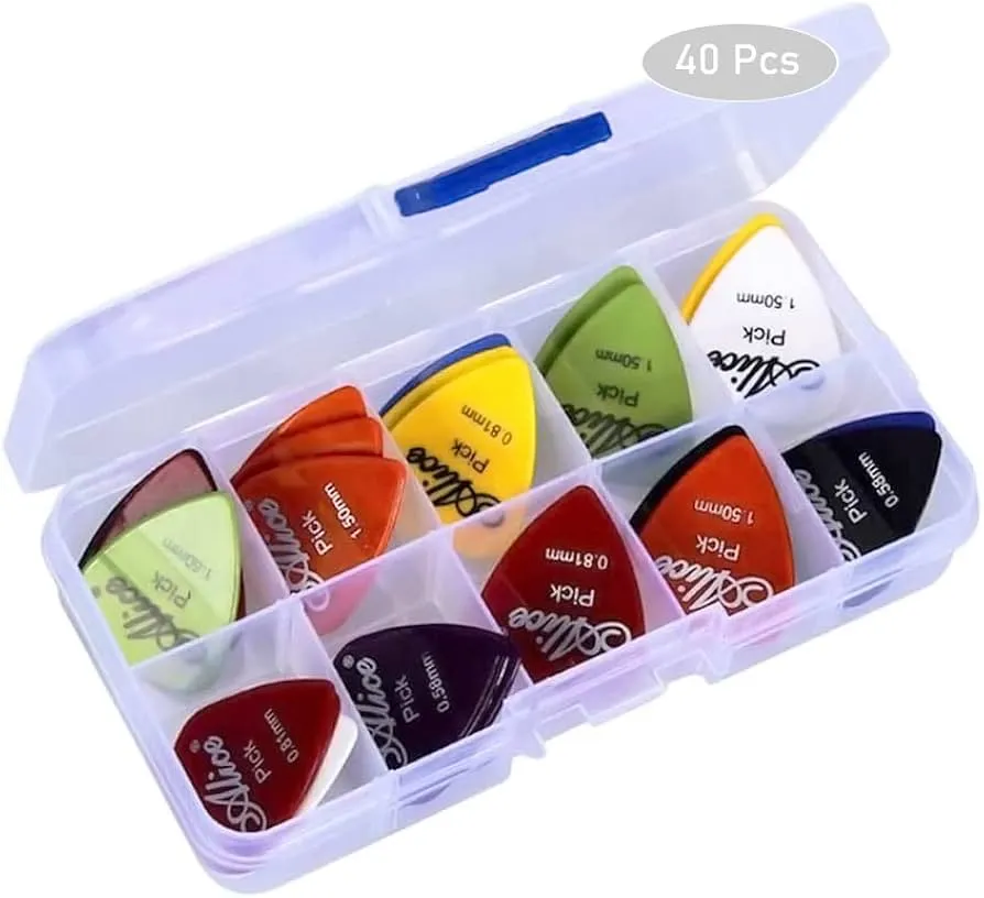 Gitarrenplektren Materialien