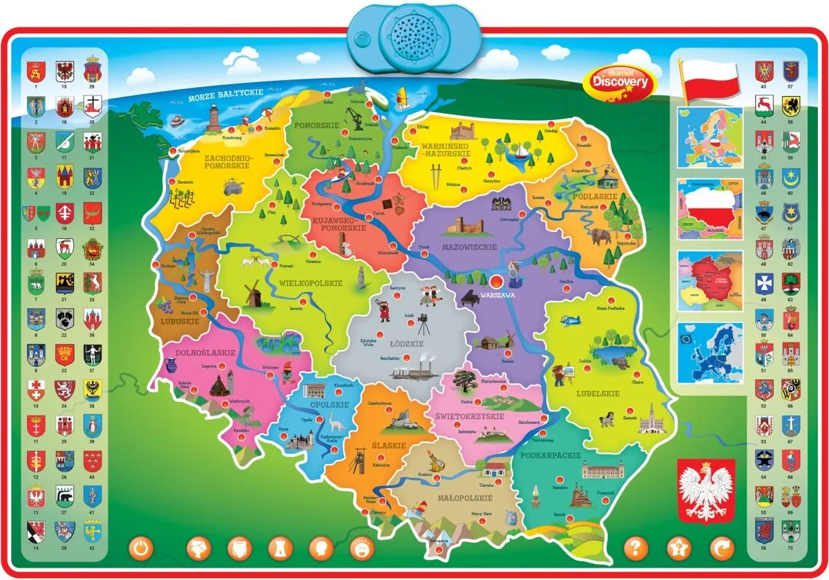 mapa zagr&oacute;d edukacyjnych polska