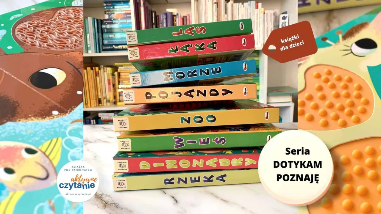 różne książeczki sensoryczne dla dzieci w różnym wieku, porównanie jakości i elementów