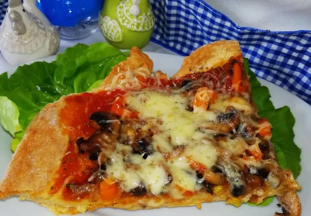 szybka pizza na proszku do pieczenia