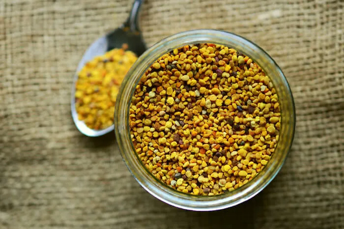 pyłek pszczeli suchy i namoczony