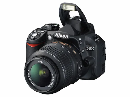 Nikon D3100 aparat z obiektywem kitowym