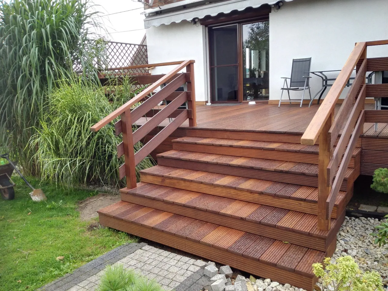 drewniany taras naziemny do 35m2